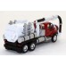 ZYC-1018 International (IH) 7600 Vacuum Truck -Red Cab - Chrome Wheels